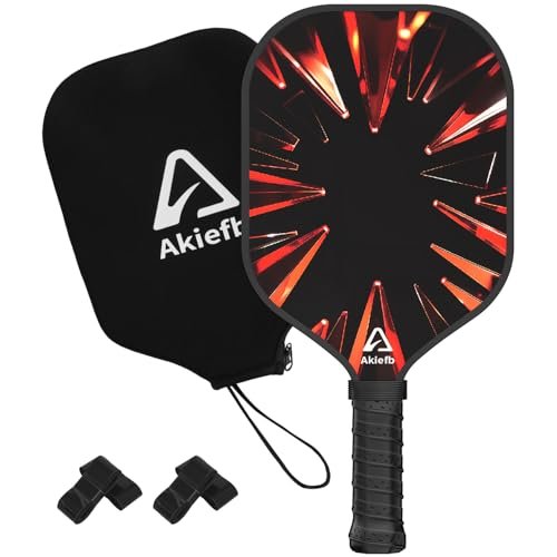 Akiefb Pickleball Paddles, Carbon Fiber Pickleball Paddle...