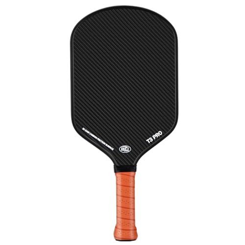 Pickleball Paddle - 3K Raw Carbon Fiber Surface (CFS) +...