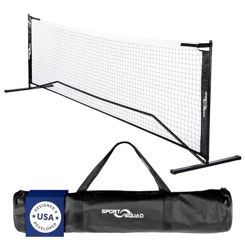 Sport Squad 10' Half-Court Pickleball Net - Easy & Quick...