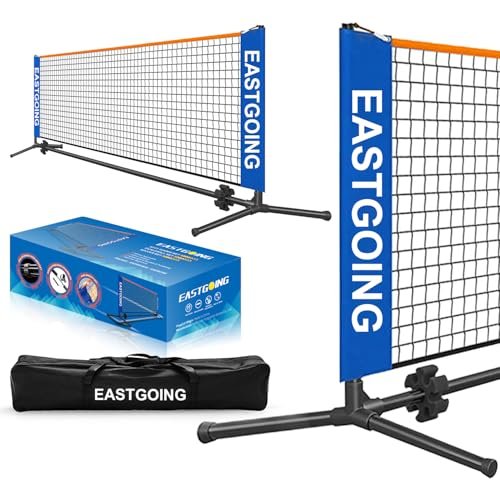 Eastgoing 10 ft Mini Portable Soccer Tennis Net | Mini...