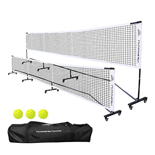 Progoal Badminton Pickleball Net System with Universal...