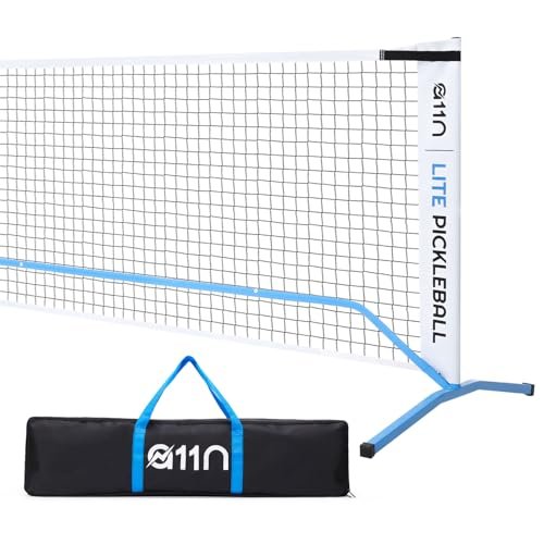 A11N SPORTS Portable Pickleball Net - 22ft Regulation Size...