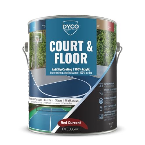 DYCO Court & Floor Anti-Slip Coating - Slip-Resistant...