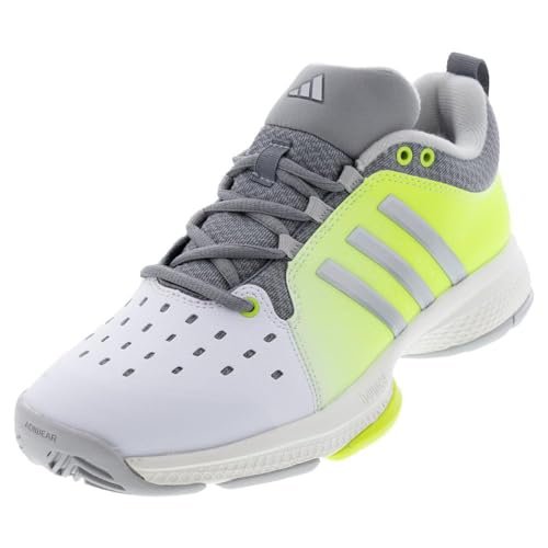 adidas Women's Court Pickleball Sneaker, White/Silver...