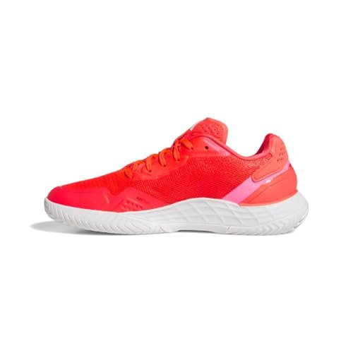 adidas Womens Defiant Speed 2 Tennis, Lucid Red/Zero...