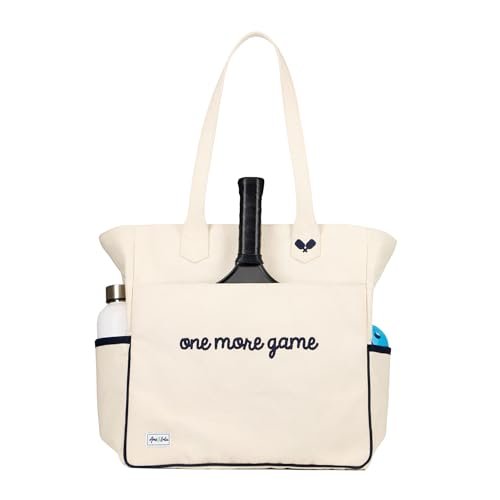 Ame & Lulu Cross Court Pickleball Tote – Canvas Bag...