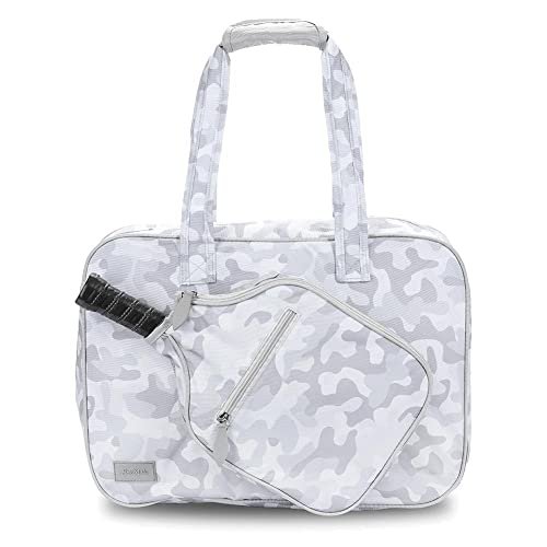 Ame & Lulu Pickleball Tote (Grey Camo)