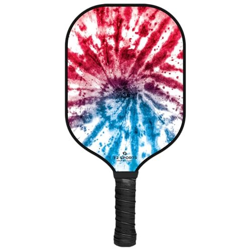 F2 Sports Graphite Pickleball Paddle (American Tie Dye) |...