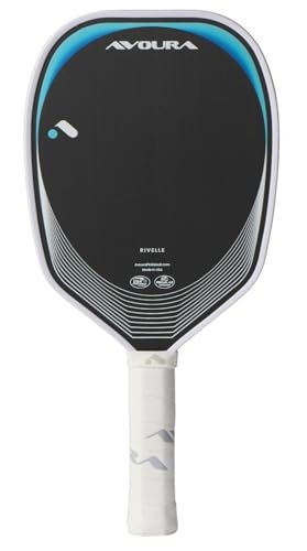 Avoura Rivelle Hybrid Pickleball Paddle, Toray t700 Carbon...