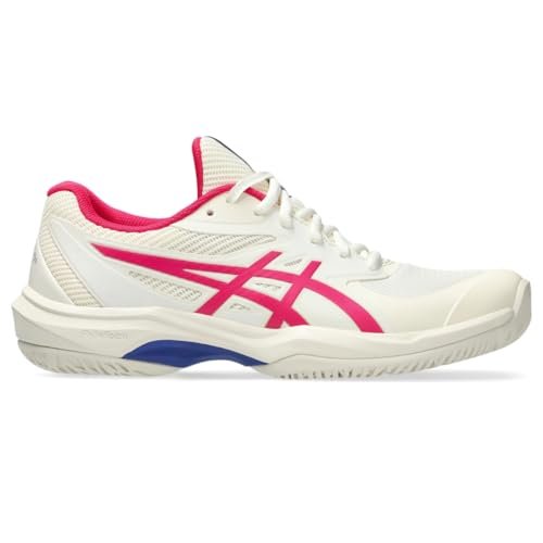 ASICS Women's Game FlyteFoam Tennis Shoes, 9, Cream/Bright...