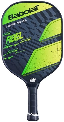 Babolat RBEL Pickleball Paddle (Black/Green/Yellow)