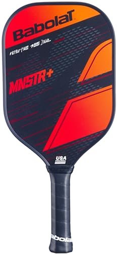 Babolat MNSTR+ Pickleball Paddle (Black/Red)