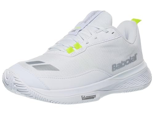 Babolat Women's SFX Evo Pickleball Shoes, White/Silver (US...