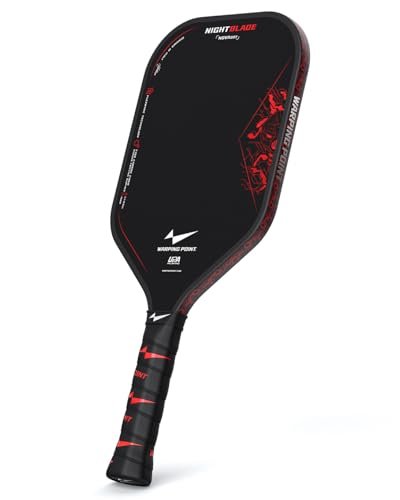 Nightblade Pickleball Paddle Trusted by Tina Pisnik, Foam...