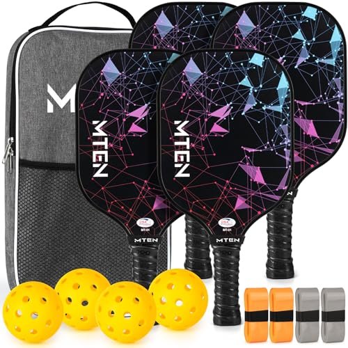Pickleball Paddles, USAPA Approved Pickleball Paddles Set...