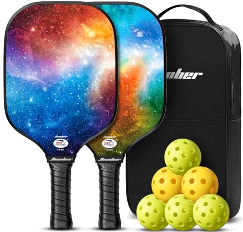 Hicober for Pickleball Paddles Set of 2,USAPA Approved...
