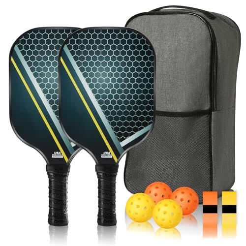 Wdmxszdq Pickleball Paddles, Usapa Approved Fiberglass...
