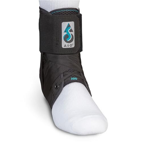 Med Spec ASO Ankle Stabilizer (Small, Black) – Ankle...