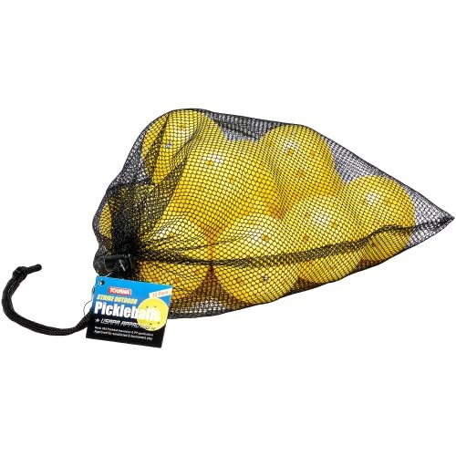 TOURNA Strike Outdoor Pickleballs (12 Pack) - USAPA...