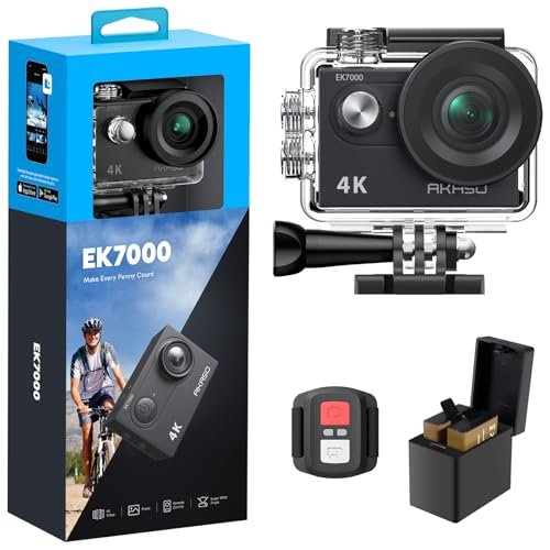 AKASO EK7000 4K30FPS 20MP WiFi Action Camera with EIS...