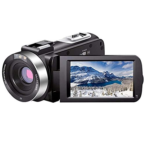 Video Camera Camcorder Full HD 1080P 30FPS 24.0 MP IR...