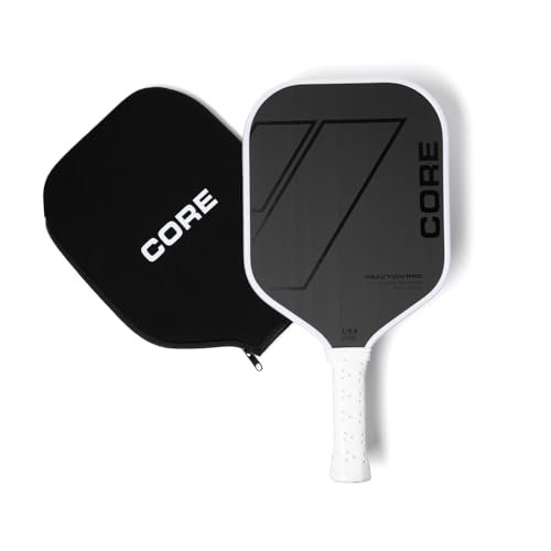 CORE Carbon Fiber Pickleball Paddle MX-1000 with Cover 16mm...
