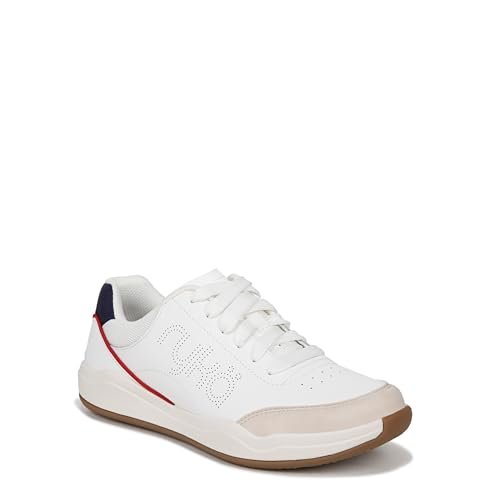 Ryka Womens Courtside Pickleball Sneakers White/Navy 7.5 M