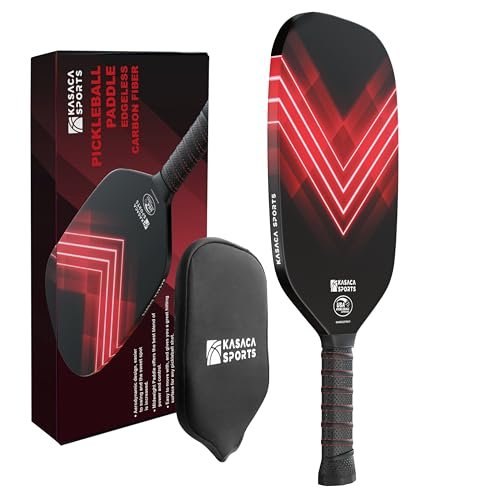 Kasaca Edgeless Pickleball Paddle for Beginners – USAPA...