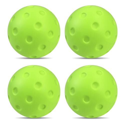 MYKUJA Silent Pickleball Balls, Foam Balls for Indoor or...