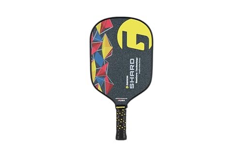 GAMMA Sports Shard NeuCore Pickleball Paddle, Graphite...