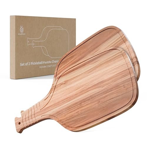 New – Set of 2 Pickleball Paddle Charcuterie & Cheese...