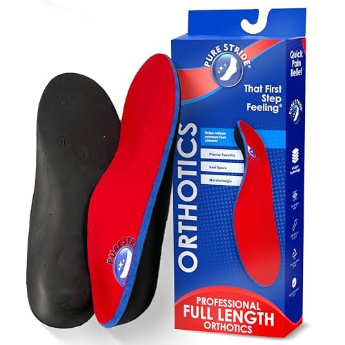 Pure Stride Professional Full Length Orthotics - Shoe...