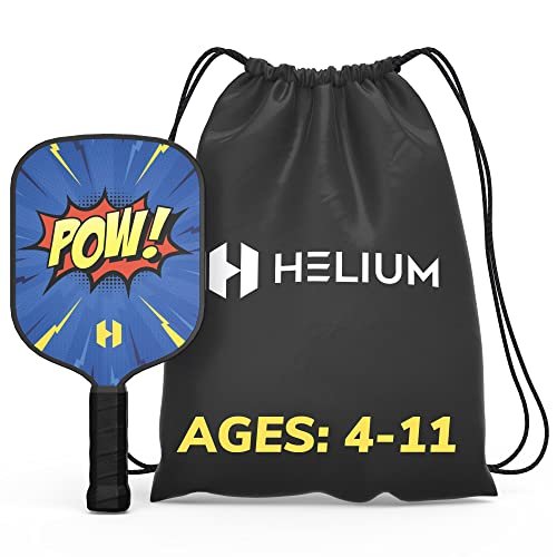 Helium Pickleball Paddle for Kids – Child Size Paddle for...