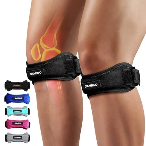 CAMBIVO Essential Series Knee Brace for Women and Men (2...