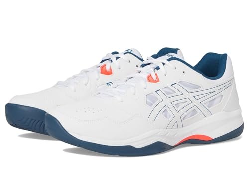 ASICS Men's Gel-RENMA Pickleball Shoes, 10.5, White/MAKO...