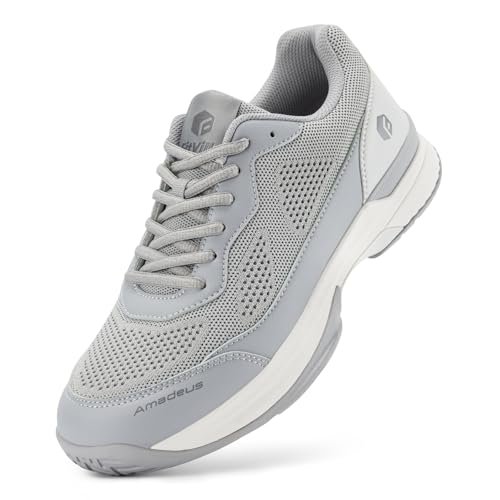 FitVille Wide Pickleball Shoes for Men Tennis Shoes...