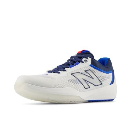 New Balance Men's FuelCell 996 V6 Tennis Shoe, White/Team...