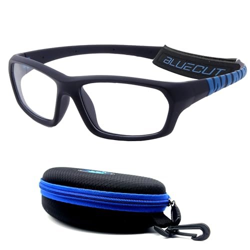 BLUE CUT Sports Protection Goggles, Anti-Fog Lenses Safety...
