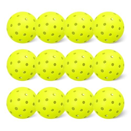 Amazon Basics Outdoor Pickleball Balls, USAPA Approved,...