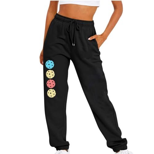 Lpmadey Women's Funny Pickleball Graphic Casual Pants...
