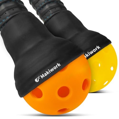 Pickleball Ball Retriever - Silicone Pickleball Grabber and...