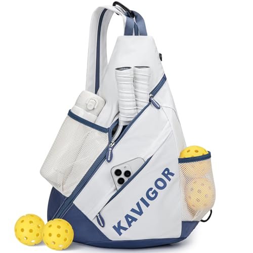 KAVIGOR 2025 Pickleball Sling Bag, Convertible Ultra-Light...