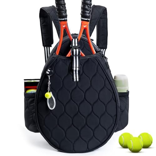 VIGEGARI Quilted Tennis Bag for Women – Tennis Backpack &...