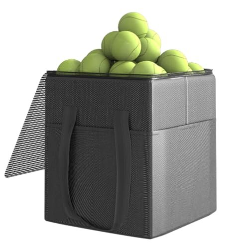 wasoyun Tennis & Pickleball Hopper with Wheels – Ball...