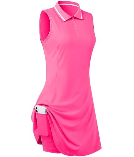 FREEYE Sleeveless Tennis Dresses for Women Summer Golf...