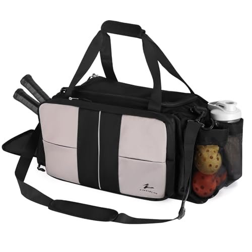ZUMWORGION® Pickleball Bag for Men & Women – 40L Duffle...