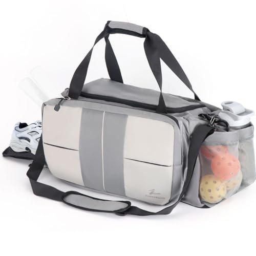 ZUMWORGION® Pickleball Bag for Men & Women – 40L Duffle...