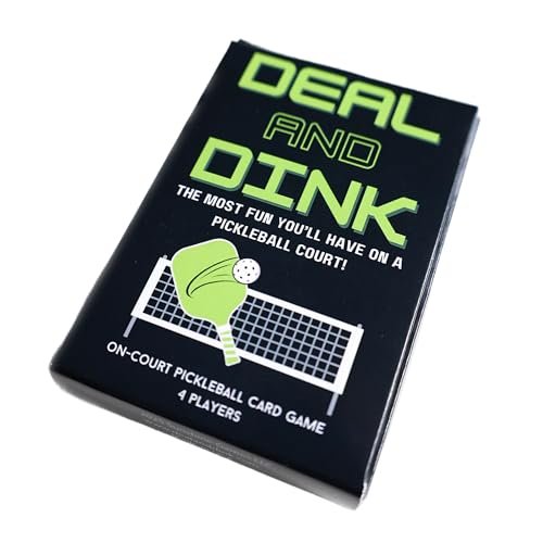 Deal and Dink: The Ultimate On-Court Pickleball Card Game...
