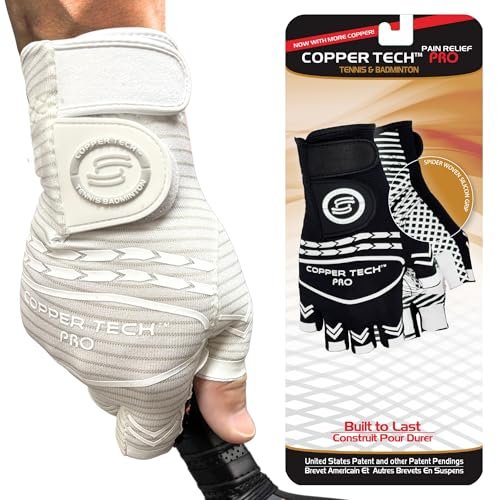 Copper Tech Pro Pickleball Gloves for Men & Women |...