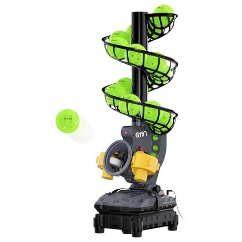 A11N SPORTS Pickleball Automatic Launcher – Adjustable...